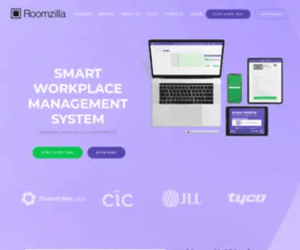 RoomZilla.net(Smart Workplace Management System) Screenshot