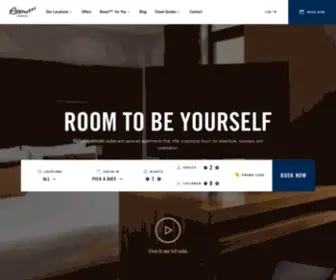 RoomZzz.com(Aparthotels & Serviced Apartments) Screenshot