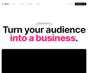 Roon.io(Turn your audience into a business) Screenshot