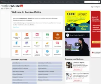 Roorkeeonline.in(Business Listing Roorkee) Screenshot
