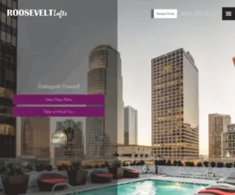Rooseveltla.com(Downtown Los Angeles) Screenshot