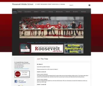 Rooseveltms.org(Roosevelt Middle School) Screenshot