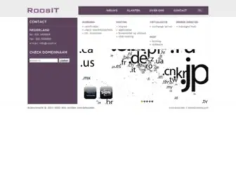 Roosit.nl(Hosting, Servers, Domeinen, VPS, Colocatie, Virtualisatie) Screenshot