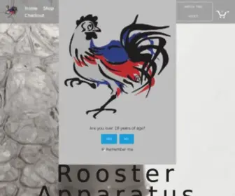 Roosterapparatus.com(Rooster Apparatus) Screenshot