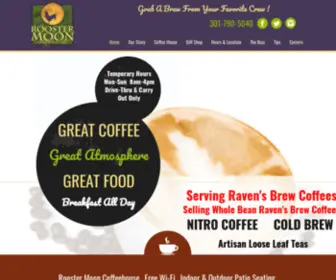 Roostermooncoffeehouse.com(Hagerstown, Maryland) Screenshot