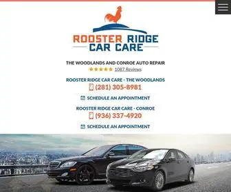 Roosterridgecarcare.com(The Woodlands and Conroe Auto Repair) Screenshot