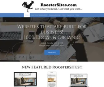 Roostersites.com(Website Design) Screenshot