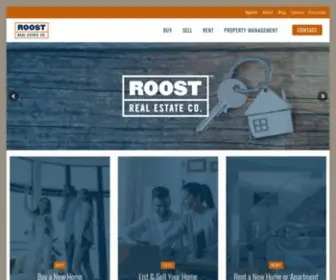 Roostrealestateco.com(ROOST Real Estate Co) Screenshot