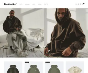 Root-Atelier.com(German Streetwear Brand von Eugen Lods mit seiner Vorliebe für Vintage Prints) Screenshot