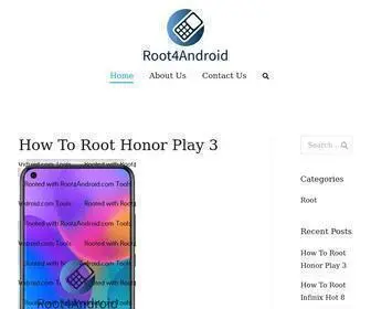 Root4Android.com(Root your phone and unlock all features with) Screenshot
