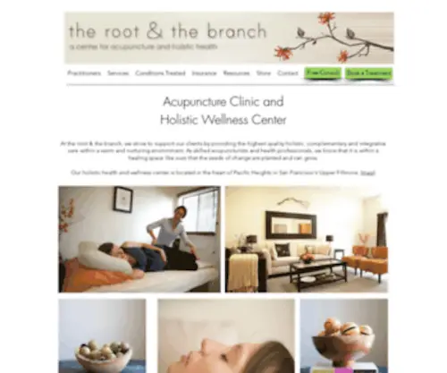 Rootandbranchcenter.com(Chinese Medicine) Screenshot