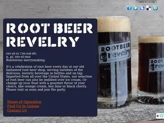 Rootbeerrevelry.com(Root beer revelry) Screenshot