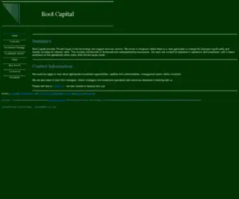 Rootcapital.com(Root Capital) Screenshot