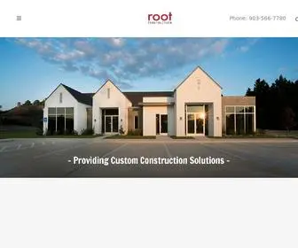 Rootconstructiontx.com(Root Construction) Screenshot