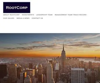 Rootcorp.com(RootCorp is a leading Indo) Screenshot