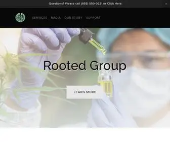 Rootedcannabisgroup.com(Rooted) Screenshot