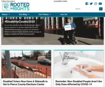 Rootedinrights.org(Rooted in Rights) Screenshot