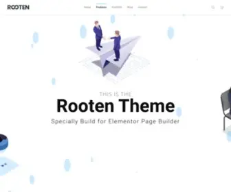 Rooten.pro(Rooten theme) Screenshot