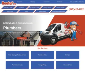 Rooter-INC.com(Plumbing Sewer & Drain Experts) Screenshot