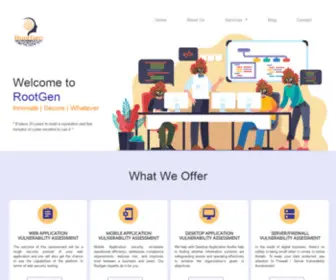 Rootgen.lk(Rootgen) Screenshot