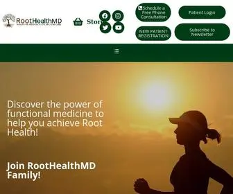 Roothealthmd.com(Home) Screenshot