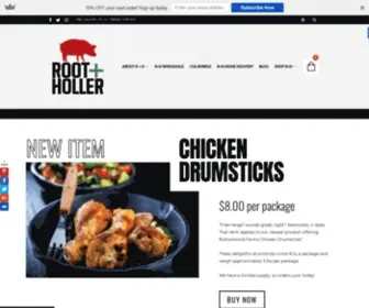 Rootholler.com(All Natural) Screenshot