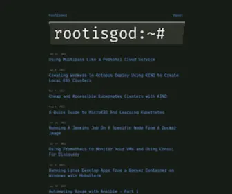 Rootisgod.com(RootIsGod) Screenshot