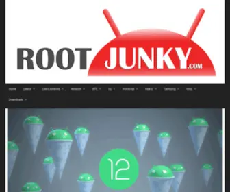 Rootjunky.com(Learning how to hack your Android device) Screenshot