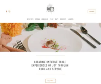 Roots-Catering.com(Roots Catering) Screenshot