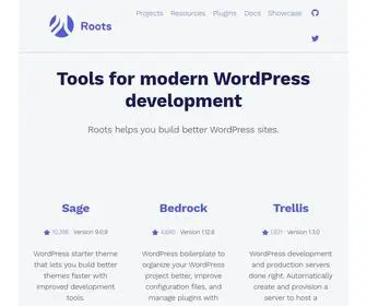 Roots.io(Modern WordPress Development) Screenshot