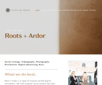 Rootsandardor.com(ROOTS) Screenshot