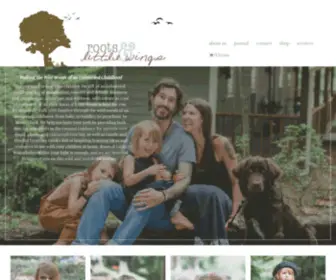 Rootsandlittlewings.com(Roots & Little Wings) Screenshot