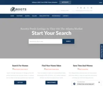 Rootsatlanta.com(Roots Real Estate) Screenshot