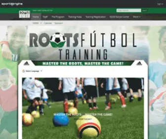 Rootsfutbol.com(Roots Futbol Training) Screenshot