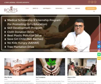 Rootsindia.org(As Above) Screenshot