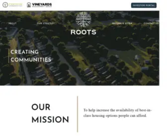 Rootsmg.com(Vineyards Impact Funds began with the idea that we could make an impact) Screenshot