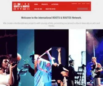 Rootsnroutes.eu(ROOTS & ROUTES) Screenshot