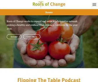 Rootsofchange.org(Roots of Change) Screenshot