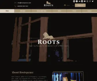 Rootspence.com(Best artist in Mozambique) Screenshot