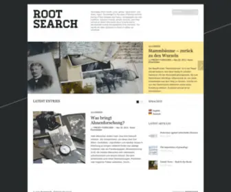 Rootssearch.net(The Gedcom Project) Screenshot