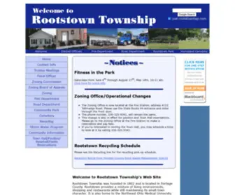 Rootstowntwp.com(Rootstown Township) Screenshot