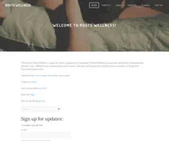 Rootswellness.net(Roots Wellness) Screenshot