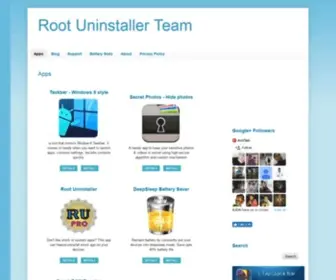 Rootuninstaller.com(Apps) Screenshot
