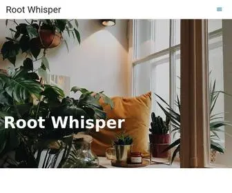 Rootwhisper.com(Root Whisper) Screenshot