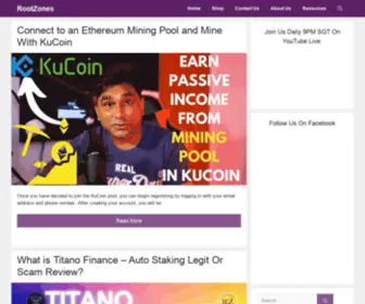 Rootzones.net(BLOCKCHAIN) Screenshot