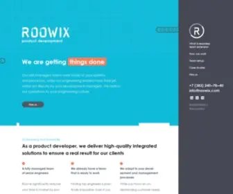 Roowix.com(Product Development) Screenshot