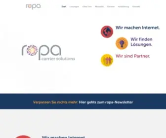 Ropa.de(Ropa bietet das Rundum) Screenshot