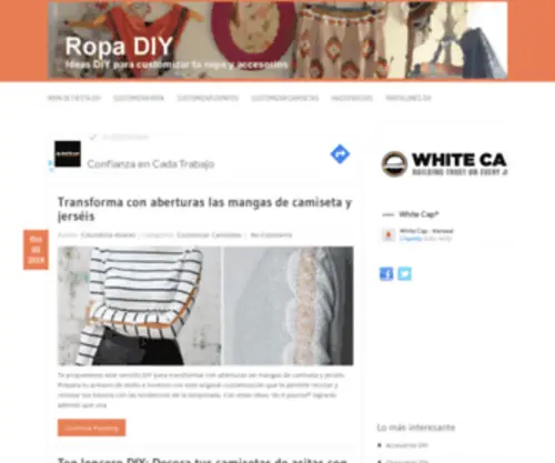 Ropadiy.com(Ropa DIY) Screenshot