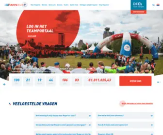 Roparun.nl(Home) Screenshot