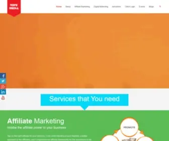 Ropemediahouse.com(Online Digital Marketing Company) Screenshot